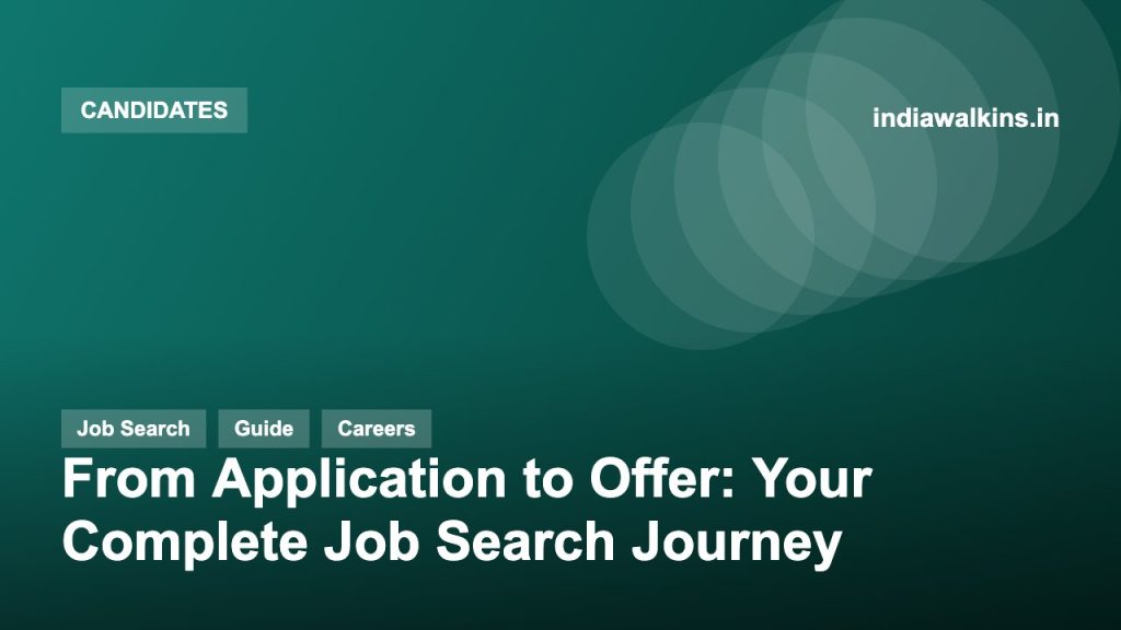From Application to Offer: Your Complete Job Search Journey